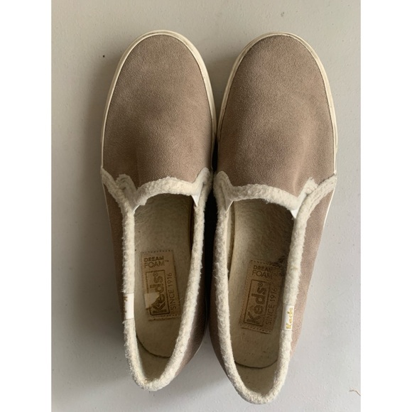 Keds Dream Foam Suede Slip Ons Women’s Size 8.5 - Picture 2 of 6